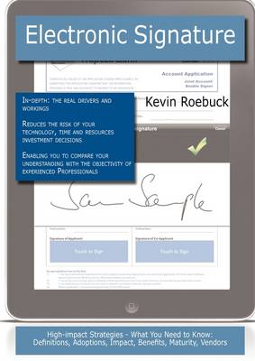 Book cover for Electronic Signature