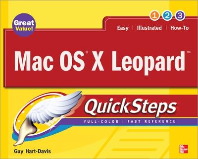 Book cover for Mac OS X Leopard QuickSteps