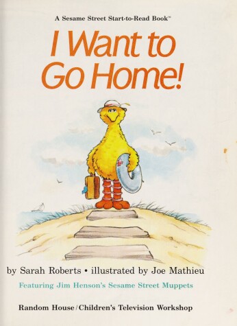 Book cover for Sesst-I Want to Go Home #