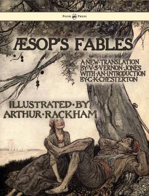 Book cover for Aesop's Fables - Illustrated by Arthur Rackham