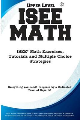 Book cover for ISEE Upper Level Math