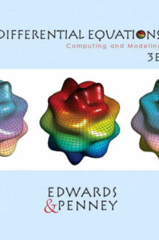 Cover of Valuepack: Differential Equations:Computing and Modeling with Maple Student Edition CD