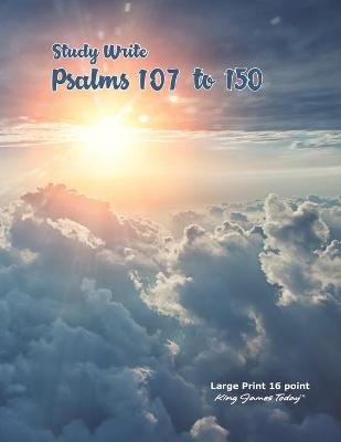 Cover of Study Write Psalms 107 to 150