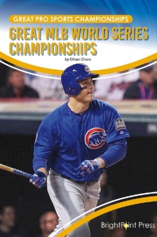 Cover of Great Mlb World Series Championships