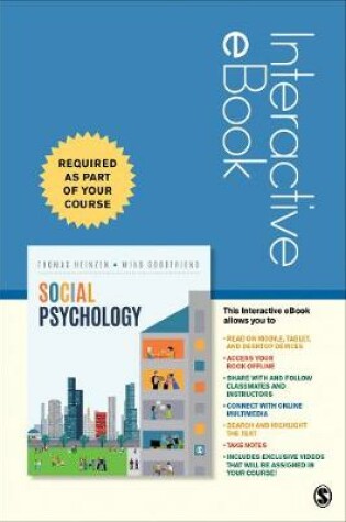 Cover of Social Psychology Interactive eBook