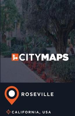 Book cover for City Maps Roseville California, USA