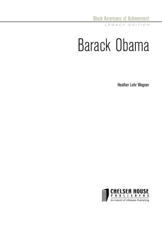 Book cover for Barack Obama