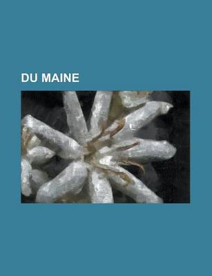 Book cover for Du Maine