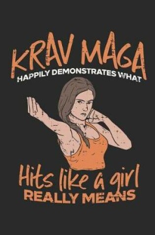 Cover of Krav Maga Happily Demonstrates What Hits Like a Girl Really Means