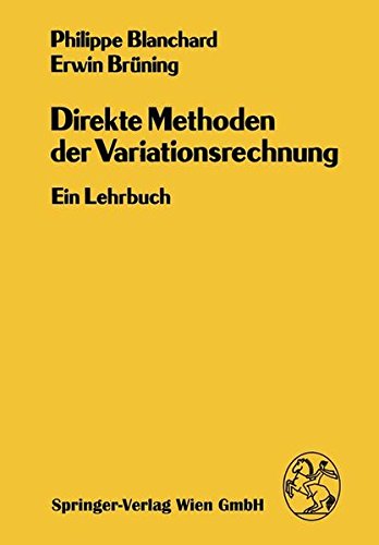 Book cover for Direkte Methoden Der Variationsrechnung