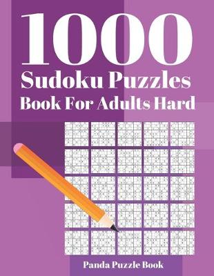 Book cover for 1000 Sudoku Puzzle Books For Adults Hard