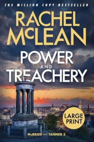 Cover of Power and Treachery (Large Print)