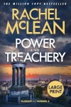 Book cover for Power and Treachery (Large Print)