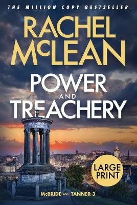 Book cover for Power and Treachery (Large Print)