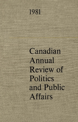 Book cover for Cdn Annual Review 1981