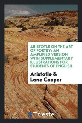 Book cover for Aristotle on the Art of Poetry