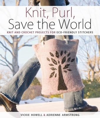 Book cover for Knit, Purl, Save the World
