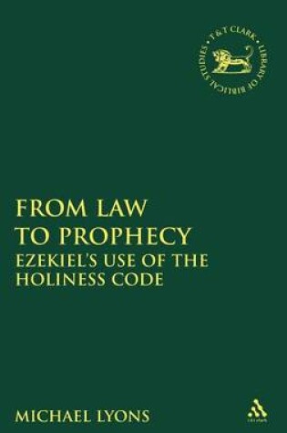 Cover of From Law to Prophecy