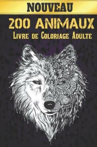 Cover of Adulte Animaux Livre de Coloriage