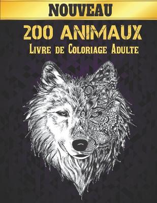 Book cover for Adulte Animaux Livre de Coloriage