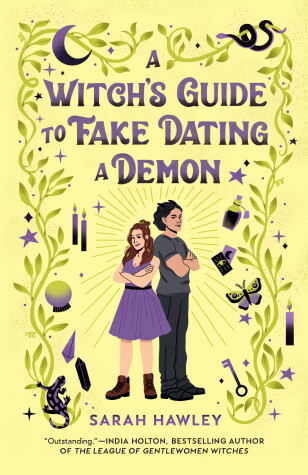 Book cover for A Witch's Guide to Fake Dating a Demon