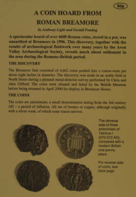 Book cover for A Coin Hoard from Roman Breamore