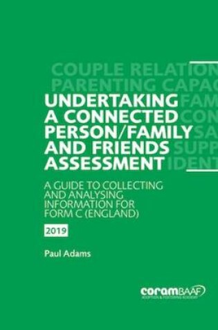 Cover of Undertaking a Connected Person/Family and Friends Assessment