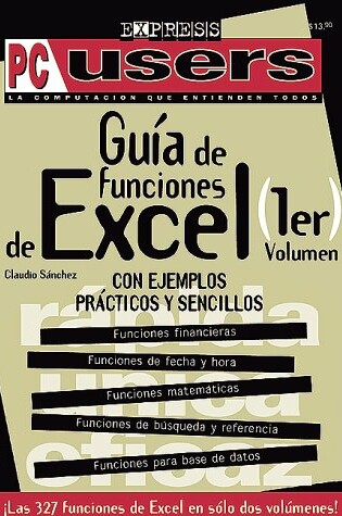 Cover of MS Excel Guia de Funciones
