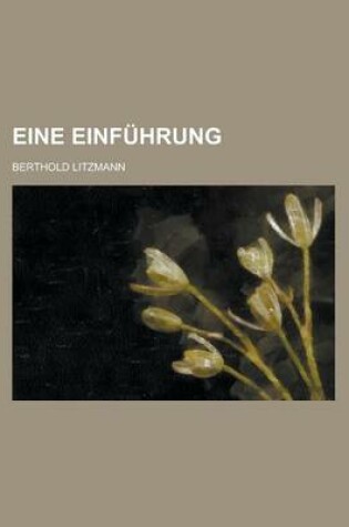 Cover of Eine Einfuhrung