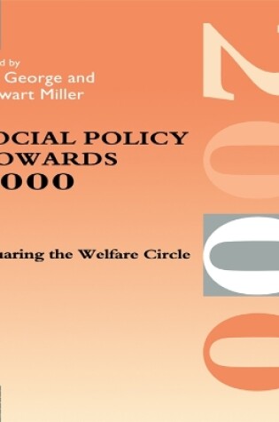 Cover of Social Policy Towards 2000