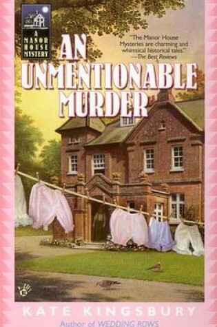 Cover of An Unmentionable Murder