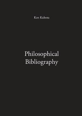 Book cover for Philosophical Bibliography