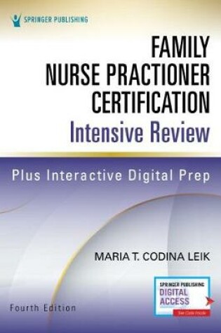 Cover of Family Nurse Practitioner Certification Intensive Review