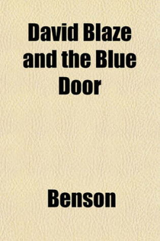 Cover of David Blaze and the Blue Door