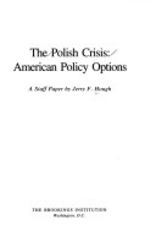 Cover of The Polish Crisis