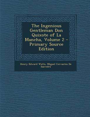 Book cover for The Ingenious Gentleman Don Quixote of La Mancha, Volume 2