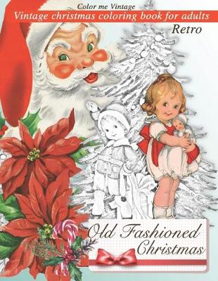 Book cover for Retro Old fashioned Christmas