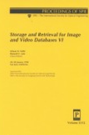 Cover of Storage & Retrieval For Image & Video Database