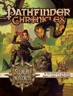 Book cover for Pathfinder Chronicles: Seekers of Secrets - A Guide to the Pathfinder Society