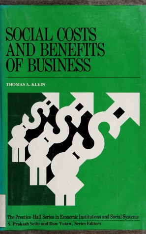 Book cover for Social Costs and Benefits of Business