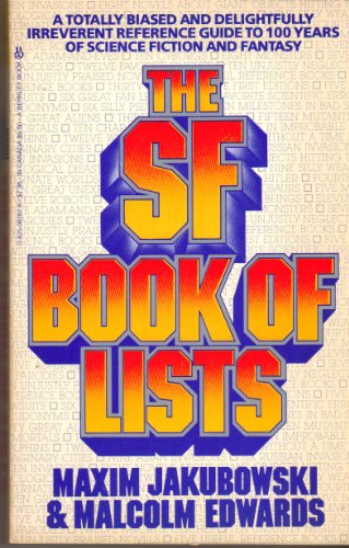 Book cover for The SF Book of Lists