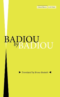 Book cover for Badiou by Badiou