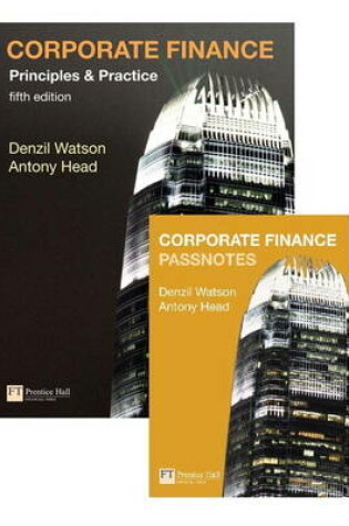 Cover of Corporate Finance Principles and Practice with MyFinanceLab & Passnotes Pack