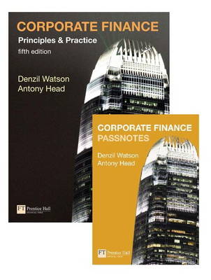 Book cover for Corporate Finance Principles and Practice with MyFinanceLab & Passnotes Pack