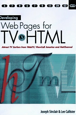 Cover of Developing Web Pages with TV-Html