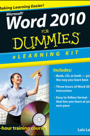 Cover of Word 2010 Elearning Kit for Dummies