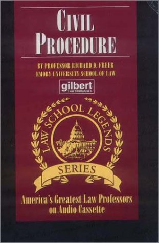 Book cover for Gilbert Law Legends Civ Proced