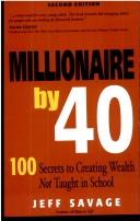 Book cover for Millionaire by 40 2ed