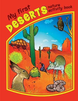 Book cover for My First Deserts Nature Activity Book
