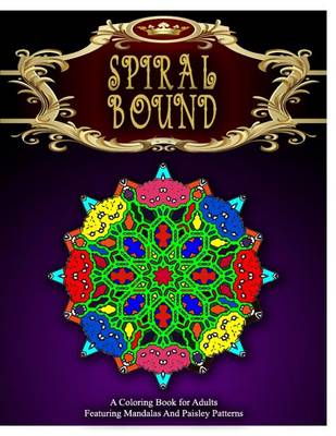 Book cover for SPIRAL BOUND MANDALA COLORING BOOK - Vol.2